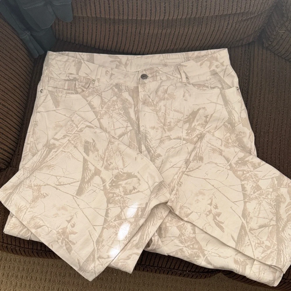 Altr’d State Camo-Print Cargo Jeans SZ XL - Picture 1 of 4